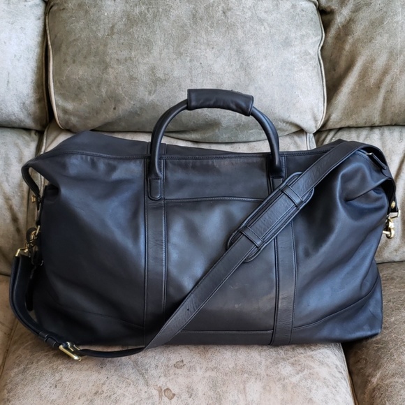 Coach Handbags - Coach XL LeatherTravel Bag